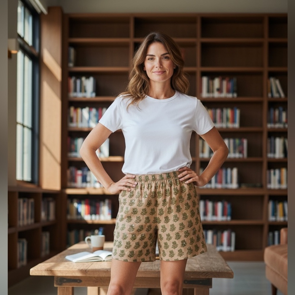 J.Crew Patterned Shorts. Women. Size Small
NEW WITH TAGS.